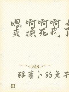 嗯 啊啊啊 好爽 操死我了