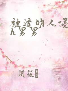 被透明人侵犯高h男男