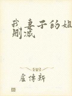 我妻子的姐姐未删减