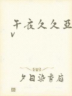 午夜久久亚洲av