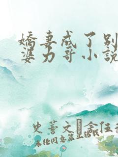 娇妻成了别人老婆力哥小说免费阅读
