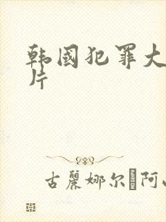 韩国犯罪大尺度片