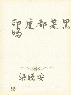 印度都是黑人种吗