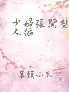 少妇张开双腿让人插