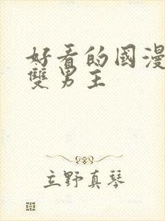 好看的国漫推荐双男主