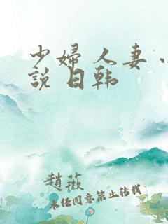 少妇 人妻 小说 日韩