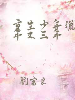 重生少年猎美三年又三年