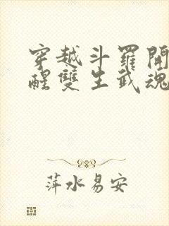 穿越斗罗开局觉醒双生武魂