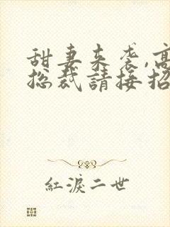 甜妻来袭,高冷总裁请接招