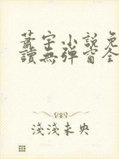 萧宇小说免费阅读无弹窗全文