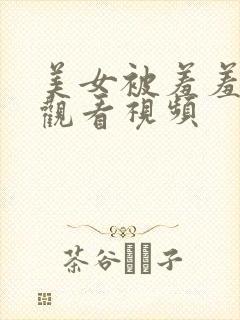 美女被羞羞在线观看视频