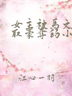 女主被马文才强取豪夺的小说