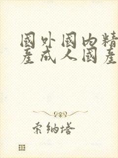 国外国内精品国产成人国产三级