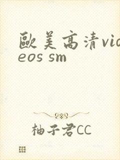 欧美高清videos sm