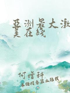 亚洲最大激情欧美在线