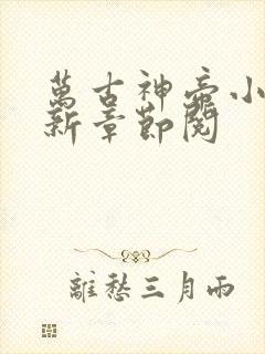 万古神帝小说最新章节阅