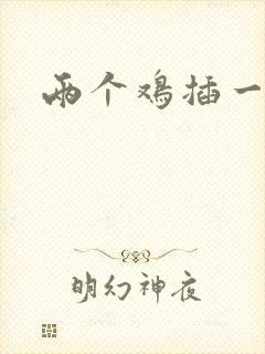 两个鸡插一个逼