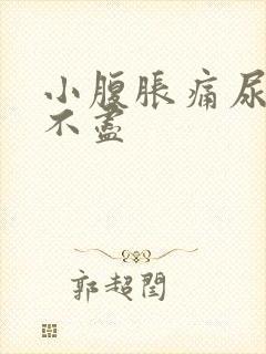 小腹胀痛尿频尿不尽