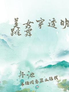 美女穿透明内衣跳舞