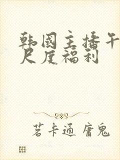 韩国主播午夜大尺度福利