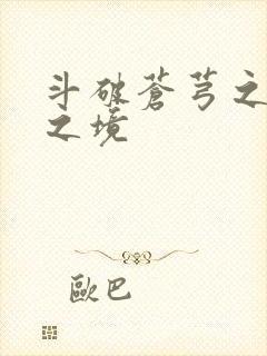 斗破苍芎之无上之境