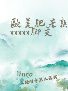 欧美肥老熟妇色xxxxx脚交