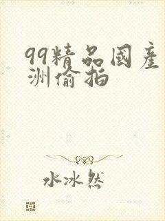 99精品国产亚洲偷拍