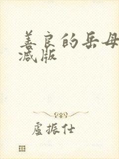 善良的岳母未删减版