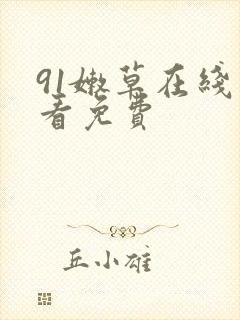 91嫩草在线观看免费