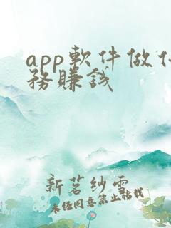 app软件做任务赚钱