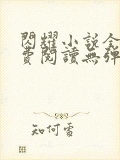 闪耀小说全文免费阅读无弹窗