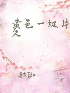 黄色一级片a久久