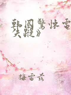 韩国惊悚电影《失踪》