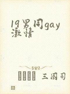 19男同gay激情