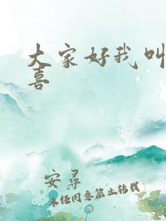 大家好我叫林小喜