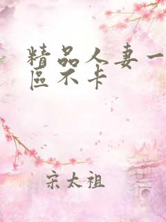 精品人妻一区二区不卡