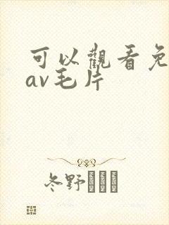 可以观看免费的av毛片
