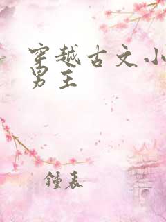 穿越古文小说双男主