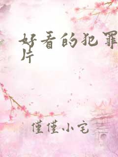 好看的犯罪悬疑片