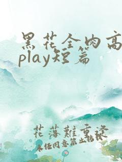 黑花全肉高h湿play短篇