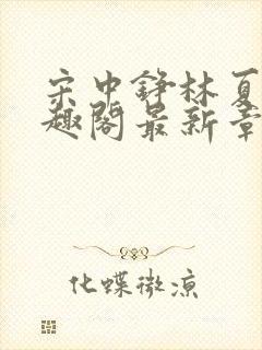 宋中铮林夏移笔趣阁最新章节