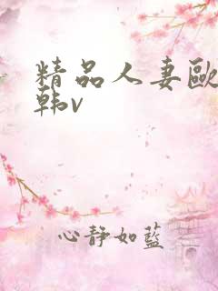 精品人妻欧美日韩v