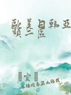 欧美日韩亚洲视频二区