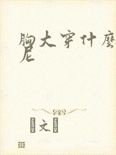 胸大穿什么比基尼