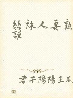 丝袜人妻熟妇小说