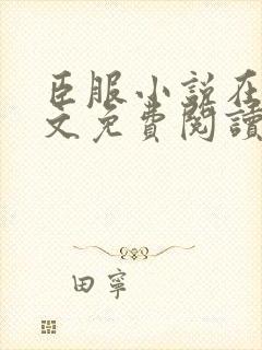 臣服小说在线全文免费阅读笔趣阁无弹窗