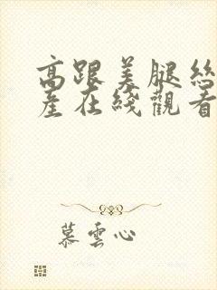 高跟美腿丝袜国产在线观看