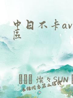 中日不卡av二区