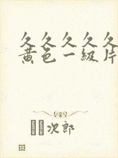 久久久久久久久黄色一级片