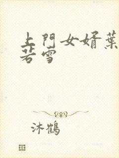 上门女婿叶凡唐若雪